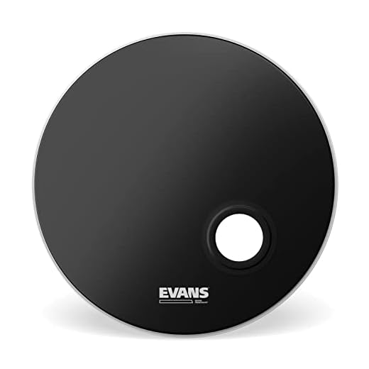 Parche resonante para bombo de 22 pulgadas (559 mm)/ 16" REMAD Resonant de Evans BD22REMAD