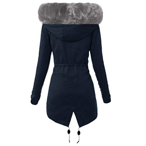 Abrigo CáLido De Invierno para Mujer, Abrigo Grueso, CóModo, De Manga Larga, Chaqueta Larga, Abrigo con Capucha