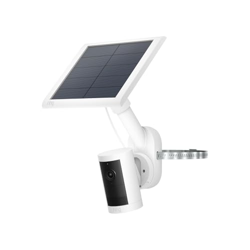 Image of All-New Ring Pole and Wall Mount for Cameras and Solar Panels, White