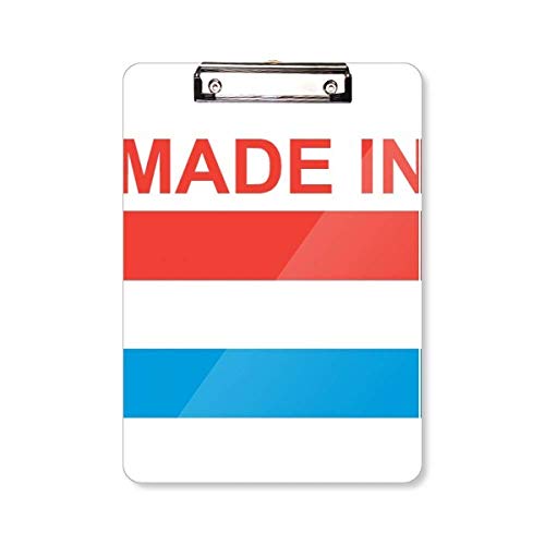 Porte-bloc dossier A4 bloc d'écriture plaque arrière pour papeterie de bureau