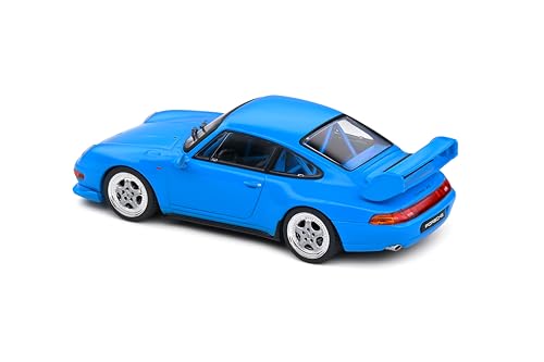 Modelo Diecast Porsche 993 RS Clubsport 1:43 Azul miniatura 6