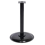 ACKSTAR Single Metal Stand for Gumball Machine & Big Capsule Vending Machines. Bulk Candy Machine Stand with Square Base Specially for Small & Large Capsule Machines. Replacement Part - Color Black