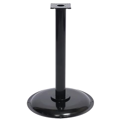 Image of Single Metal Stand for Gumball Machine & Big Capsule Vending Machines. Bulk Candy Machine Stand with Round Base Specially for Small & Large Capsule Machines. Replacement Part - Color Black