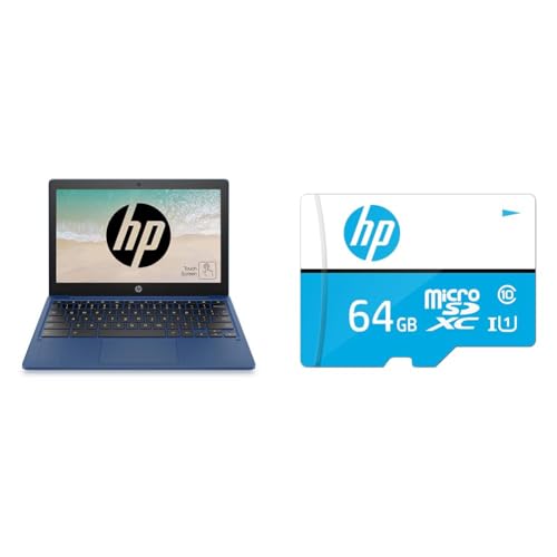 Image of HP Chromebook 11a, MediaTek MT8183 Processor 11.6 inch(29.5 cm) Thin and Light Touchscreen Laptop (4