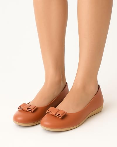 Image of Women Girls Slip On Ballet Flats
