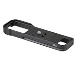 Akozon Schnellwechselplatte, CNC-gefräste Grundplatte aus Aluminiumlegierung mit Magnetischer Schraubenschlüsselaufnahme und Gummipolsterung, für die Stativhalterung der Spiegello