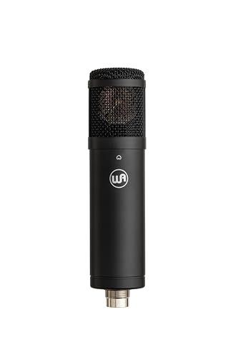 Image of Warm Audio WA-47jr SE Large-Diaphragm Cardioid Condenser Microphone, Vintage-Inspired, Rich Analog Studio Sound for Vocals & Instruments, Black (XLR)