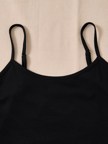 Milumia Women's 3 Pieces Plaid Pajama Set Cami Shorts Pants Pj Sets Sleeveless Soft Lounge Sleepwear Sets3