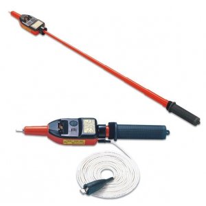 Amazon 長谷川電機工業 音響発光式検電器 伸縮式 高低圧 交 直流両用 Ac80v 7000v Dc50 7000 Hsn 6a 電設用部品 資材 Diy 工具 ガーデン 通販