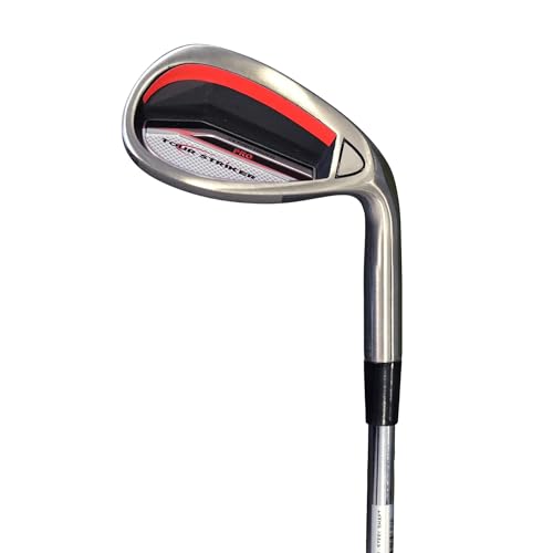 Tour Striker Pitching Wedge Red Stripe - 15Th Year Anniversary Limited Edition - Golf Training Tool Aid Equipment - True Temper Uniflex, 433 Stainless Steel - Right Hand