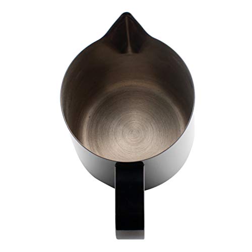 Dianoo Jarra De Espuma De Leche De Acero Inoxidable Chapada En Titanio Arte Latte Crema Taza De Café Latté Capuchino… - Imagen 6