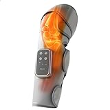 Knie Massagegerät Kabelloses, Kniemassagegerät mit 5 Wärmestufen und 3 Massageprogrammen,...
