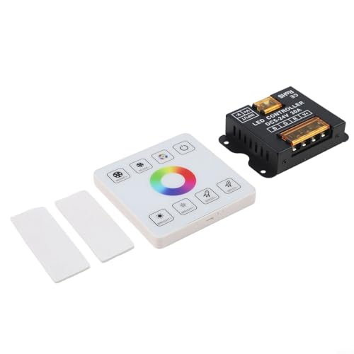 Controlador LED CC para ambiente de hogar con panel táctil y mando a distancia RF 3