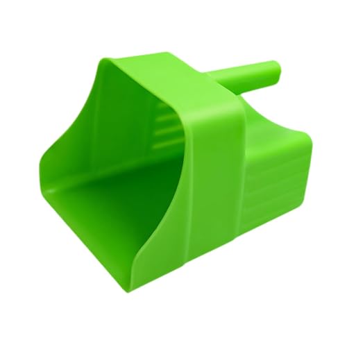 Fenteer Cuchara para Pienso Apilable Cuchara para Pienso Cerrada para Suministros de Alimentación Ganaderos de Caballos
