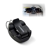 SUPERIOR ESSENTIALS Sunglasses Holder for Sun Visor/Air Vent - Conveniently Holds Sunglasses - Easy One Handed Operation (1 Pack)