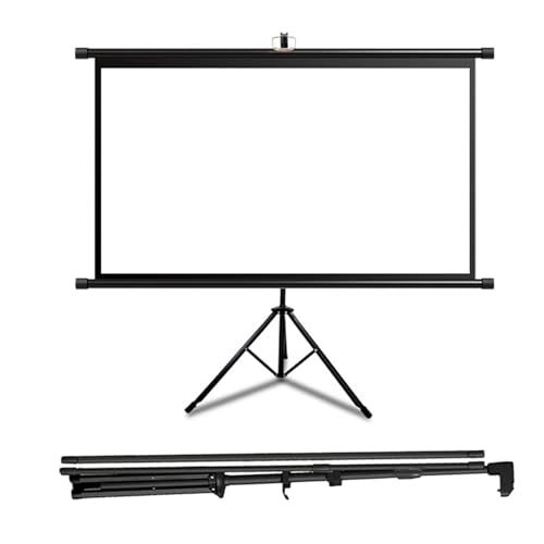 Pantalla de proyector con trípode 72" 4:3 ajustable