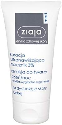ZIAJA MED - UREA 3% FACE EMULSION - RECOMMENDED FOR DIABETICS - 50ml by ZIAJA MED