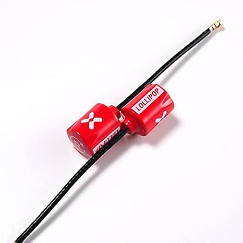 FOXEER Lollipop FPV U.FL Antenna 5.8G 2.3dBi Super Mini RHCP Antenna UFL for RC Drone FPV Quadcopeter Multicopter TX/RX (65mm) … Cover