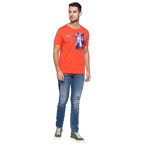 Image of Spykar Men's Slim Fit T-Shirt