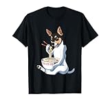 Funny Dog Japanese Kawaii Ramen Rat Terrier T-Shirt