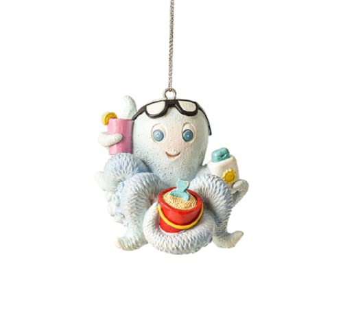 Ganz Pieuvre Décoration de Noël Figurine Plage et Vacances