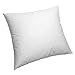 Pikolin Home - Oreiller/ Coussin anti-acariens en fibre, avec housse en 100% coton. Fermeté et hauteur moyenne. 45x45 cm. Toutes les mesures