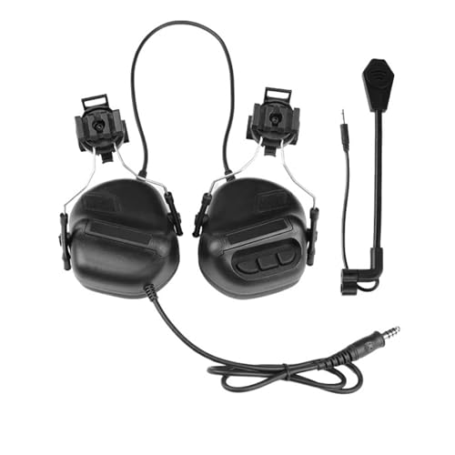Headset Non-picking Noise-Cancelling for Helmet Adapter Mobile Earphone(HD-10 BK)