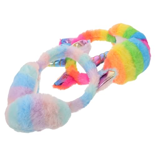 Orejeras de unicornio para niñas ajustables y suaves pack de 2 unidades