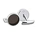 Produktbild DAVIDOFF PARIS Manschettenknöpfe Braun  exklusive Messing rhodinierte und lackierte Manschettenknöpfe  edle Herren Accessoires mit guillochiertem Rand