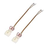 X AUTOHAUX 車のスピーカーコネクタワイヤー 線束アダプタコネクタ Mazdaに対応 Fordに対応 2個