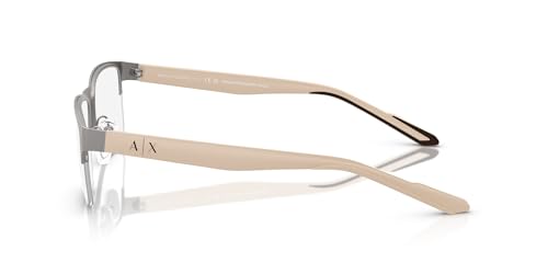 Image of Armani Exchange mens Ax1068 Rectangular Prescription Eyewear Frames
