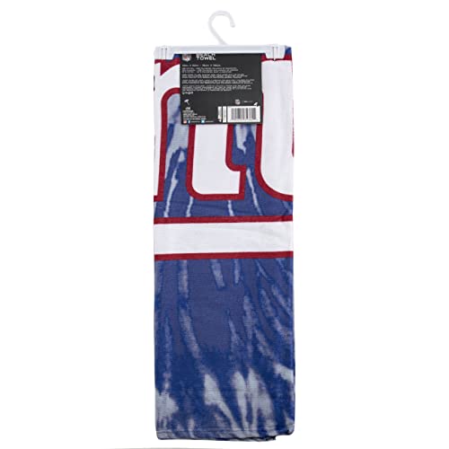 Image of Northwest NFL New York Giants Unisex-Adult Beach Towel, 30 inch x 60 inch, Psychedelic