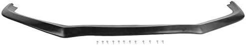Front Bumper Lip Compatible With 2013-2015 Honda Civic, CS Style Black PU Front Lip Finisher Under Chin Spoiler Add On by IKON MOTORSPORTS, 2014