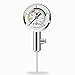 Messe mit günstig Kaufen-Herreicher Luftdruckmesser Ball Sport Druckmesser - Tragbar Luftdruckmessgerät Fußball Volleyball Basketball Luftdruck Manometer Mini Ballpumpe mit Nadel für Alle Kugelventile Sport