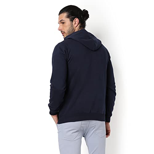Image of CAHOOT Men's Printed Sweatshirt Regular Fit for Casual Wear | Full Sleeve | Cotton | Stylish Sweatshirt Crafted with Comfort Fit and High Performance for Everyday We