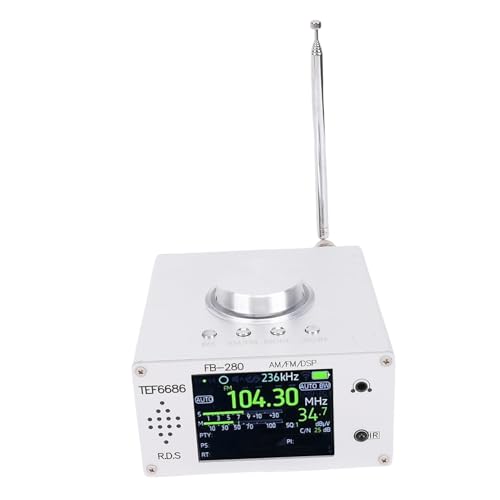 Radio de bureau TEF6686 AM FM pour une ambiance musicale avec télécommande