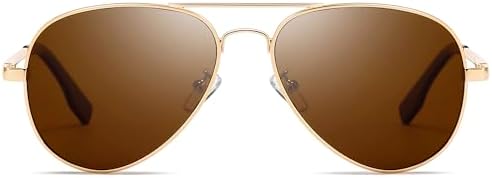 SUNGAIT Classic Aviator Sunglasses for Men Women Polarized UV400 Protection Vintage Retro Chic