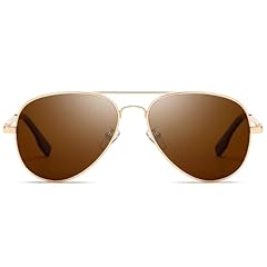 Gold Frame / Brown Lens