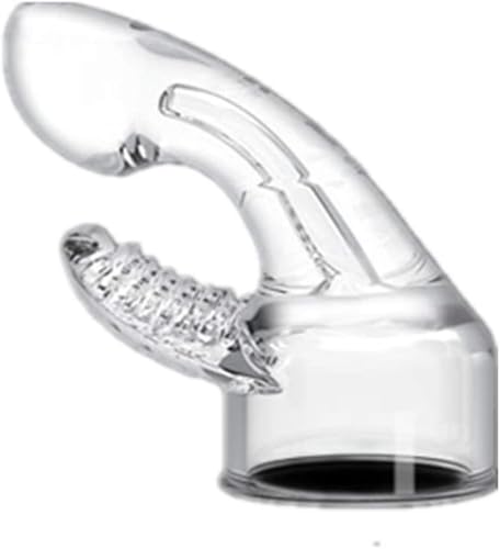 Fashionable and Trendy Massage Wand Attachment Soft Silicone Head Cover Increases Quality of Life 1.77-inch Inner Diameter Fit for Hitachi HV260270280 (Clear D)