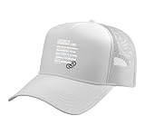 Glossary of Engineering Terms Funny Engineer Definitions Trucker Hat with Adjustable Mesh Back, White