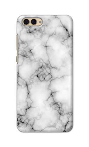 Image of Light White Marble Texture Natural Pattern Hard Back Case Cover for Honor View 10, Honor V10 Back Cover -(J5) VNS2230