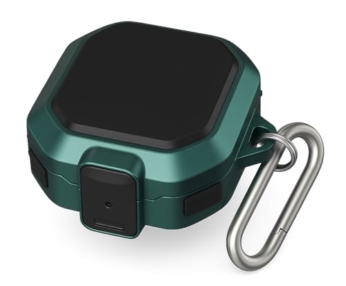 Image of Silicone Case Cover Compatible with Newly Launhed Samsung Galaxy Buds Core (2025) (Armor Green)