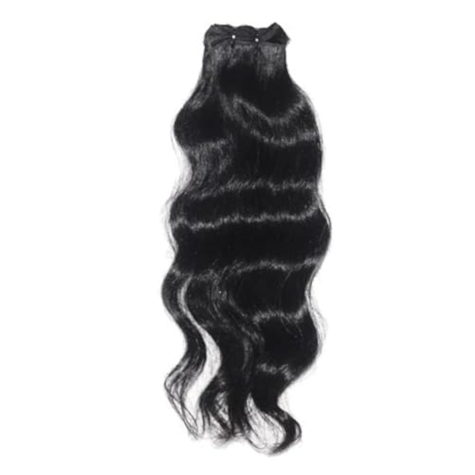 30 Inch Machine Weft Human Hair Extensions, Virgin Brazilian