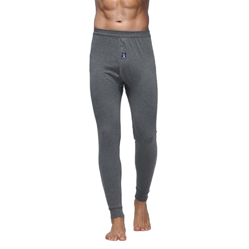 Caleçon long pour homme en coton mélangé, M