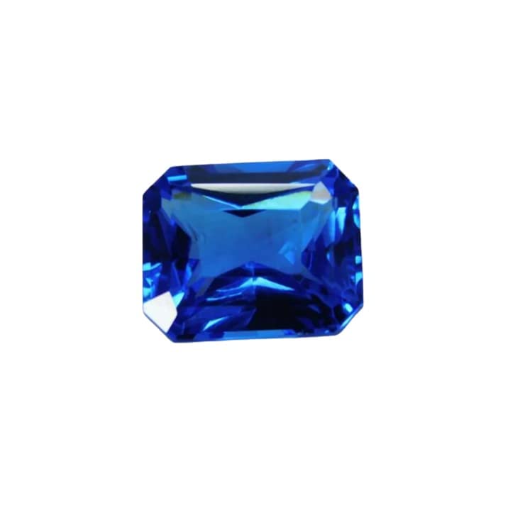 Saphir bleu naturel certifié Ceylan 3.37 cts pour éviter les contrefaçons