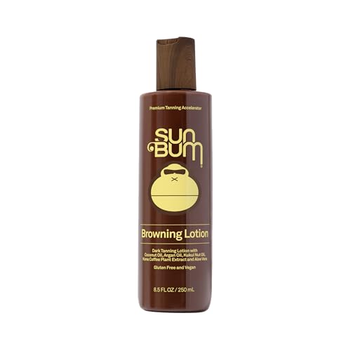 Sun Bum Browning Lotion - Vegan - Sun Tanning Cream with Aloe Vera - 8.5 oz