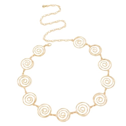 Simple Coil Waist Belt Belly Chain For Dress Chain Belt For Women Waist Chain Belt Cowgirl Waist Chain Cowgirl Belt