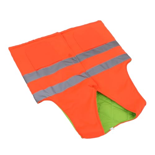 Gilet de sécurité haute visibilité isolant pour travaux extérieurs