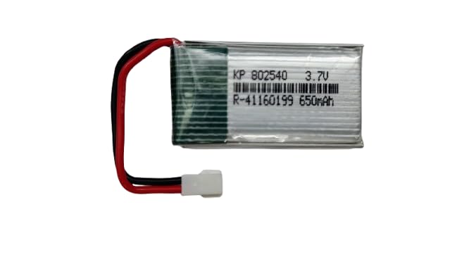KP Original-802540 Li Po 3.7v 650mAh Rechargeable Battery 650 mah Lithium Polymer LiPo Battert for Drone, Flying Quadcopeter, SYMA RC Drone Quadcopter Helicopter RC Toys-image-42