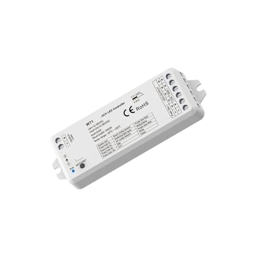 Variateur LED WT1 12V 24V contrôleur ruban CCT avec radio